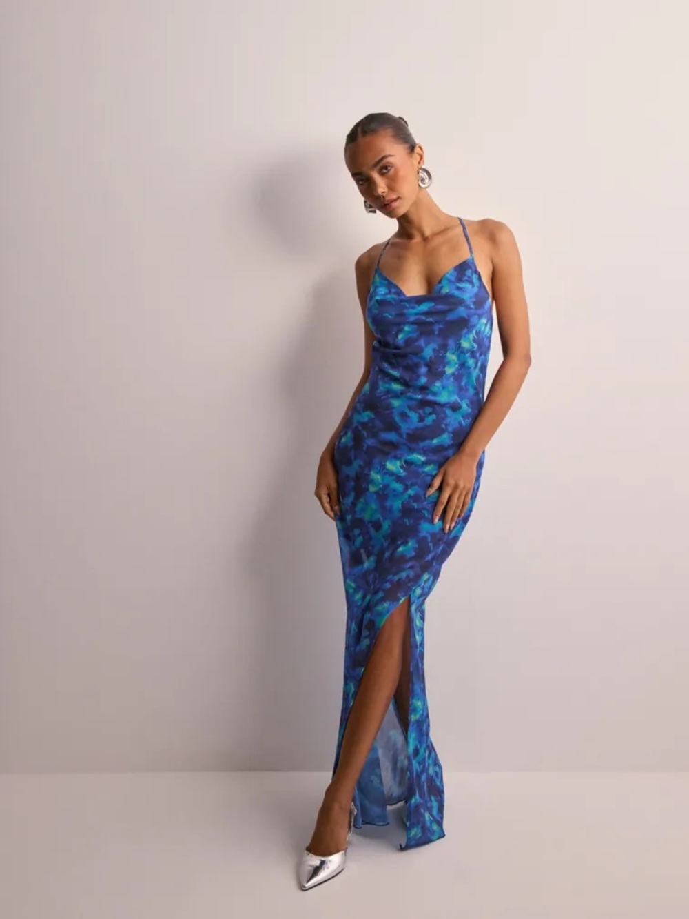ONLY ONLZIMMER SISI STRAP MAXI DRESS